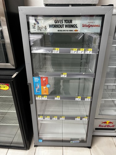Red bull refrigerator - red,