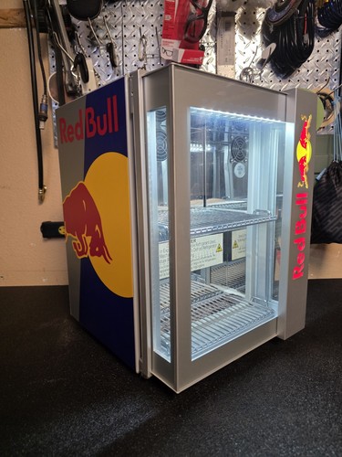 Red bull mini fridge baby - red,