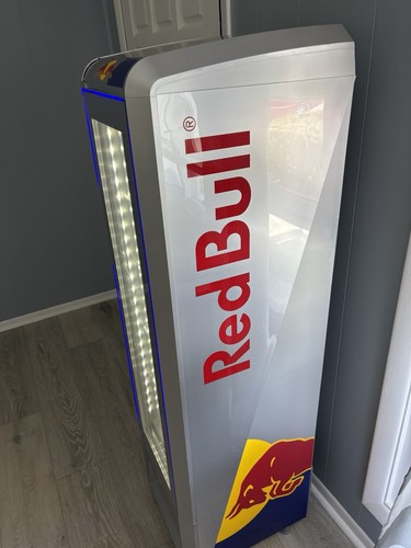 Red bull refrigerator - red,